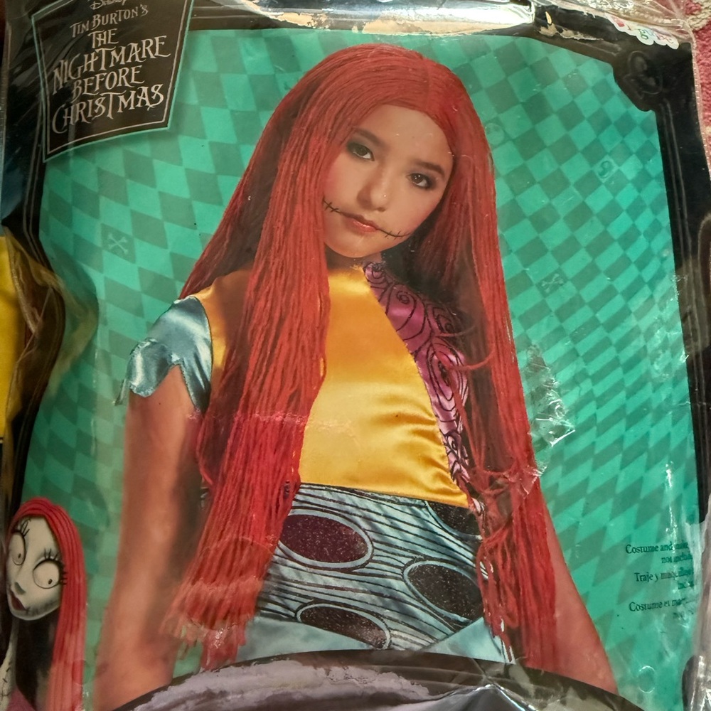 Nightmare before Christmas sally costume for girls large